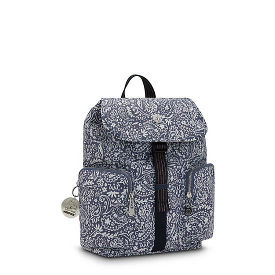 Kipling Anto Woodstock Ryggsäck Vita Blå | SE 1676SG